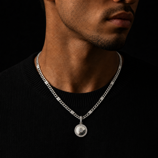 CANCRI Eclipse Pendant Set in 925 sterling silver
