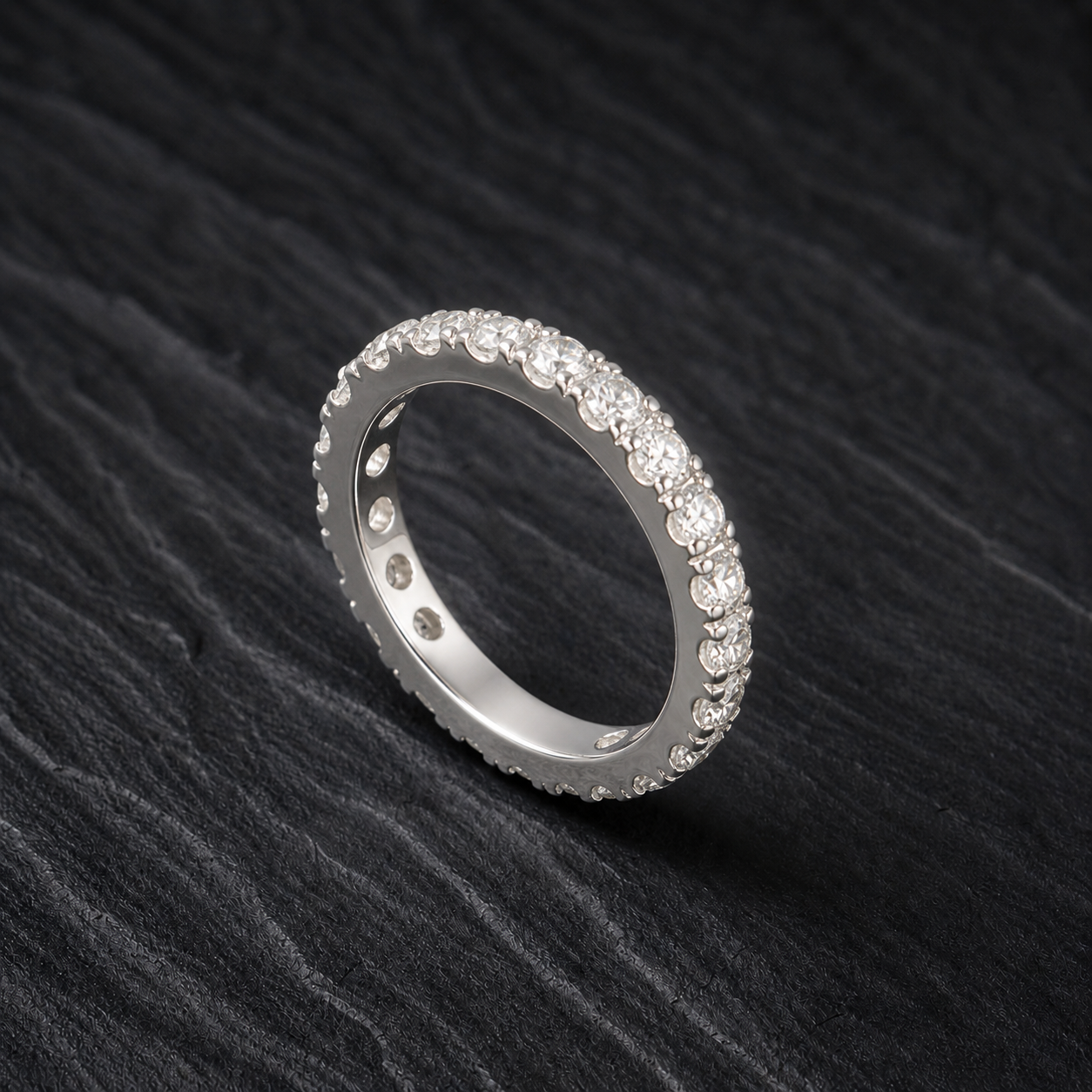CANCRI Orbit Eternity Ring in 925 sterling silver