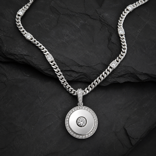CANCRI Eclipse Pendant Set in 925 sterling silver