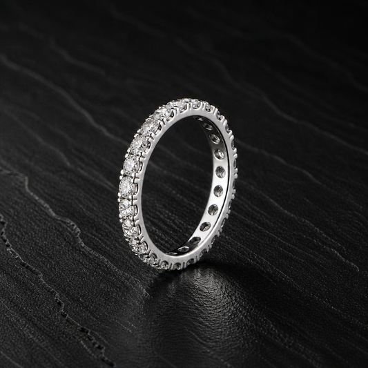 CANCRI Orbit Eternity Ring in 925 sterling silver