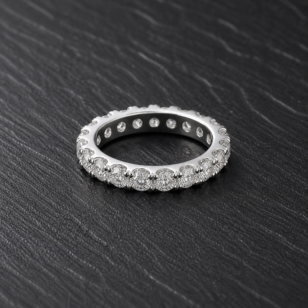 CANCRI Orbit Eternity Ring in 925 sterling silver