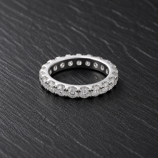 CANCRI Orbit Eternity Ring in 925 sterling silver