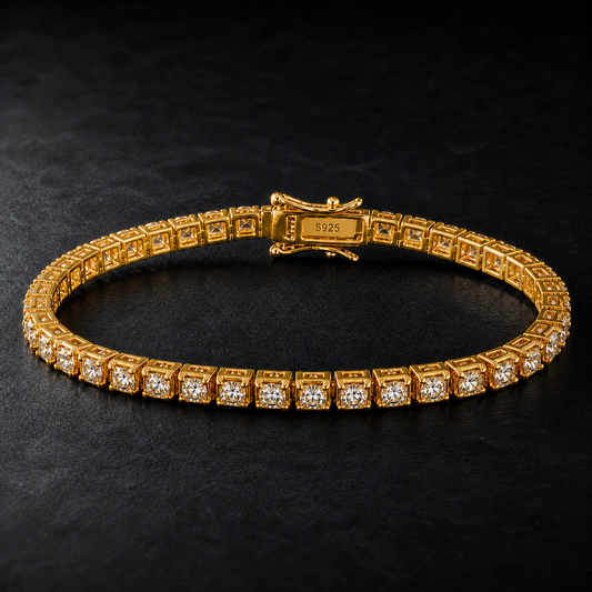 CANCRI Regent Tennis Bracelet in 925 sterling silver