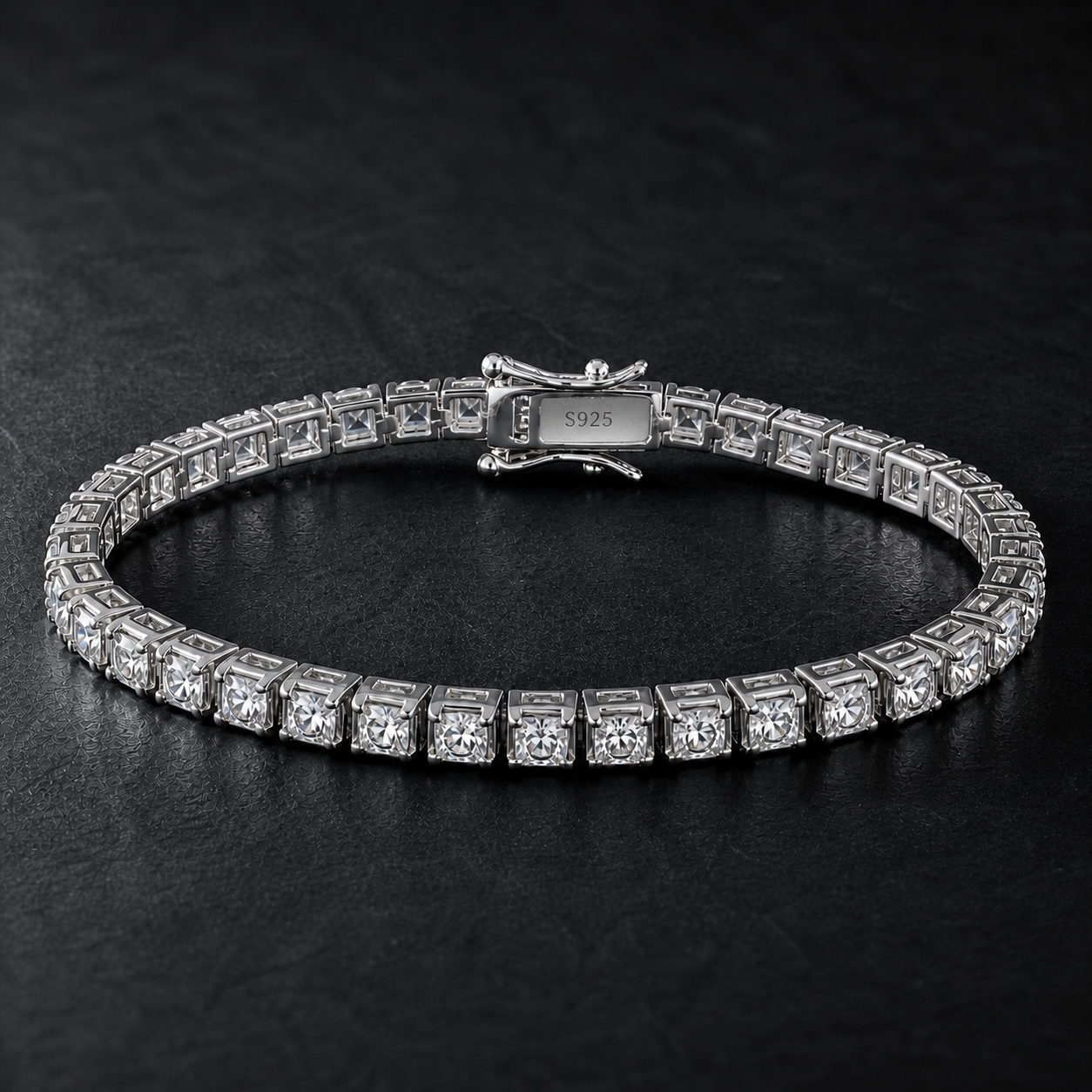 CANCRI Regent Tennis Bracelet in 925 sterling silver