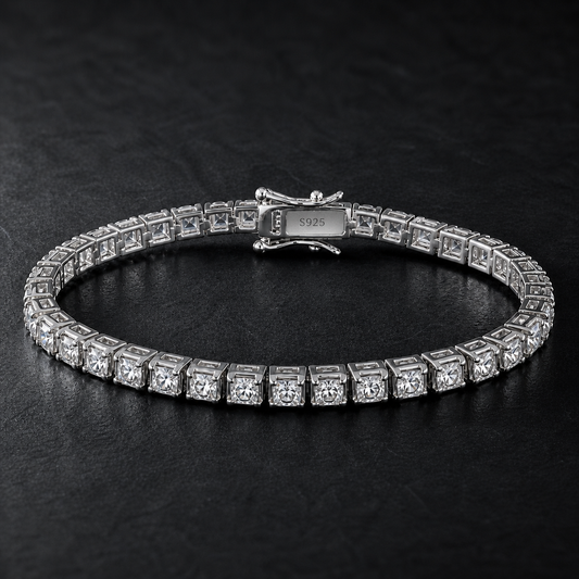 CANCRI Regent Tennis Bracelet in 925 sterling silver